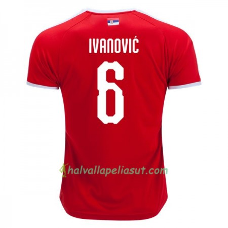 Jalkapallo Pelipaidat Serbia Ivanovic 6 World Cup 2018 Kotipaita
